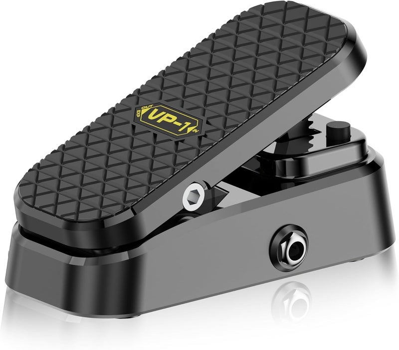 Lefiko Volume Expression Pedal for Electric Guitar – Dual-Function Passive Foot Controller, No Power Required, Silent Operation, Non-Slip Design, 1/4” Input/Output for Effects and Pedalboards - Image 1